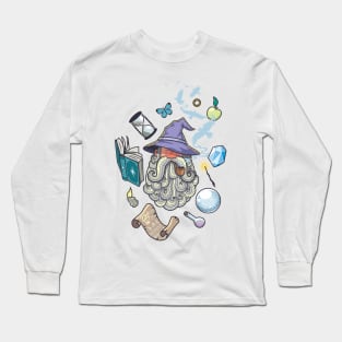 Wizard Portrait Long Sleeve T-Shirt